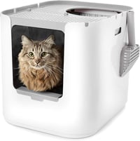 Modkat XL Litter Box, configurable par le haut ou par l'avant