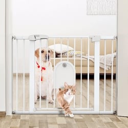 product babelio pet gate with cat doo