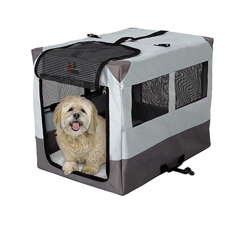 midwest portable tent dog crate